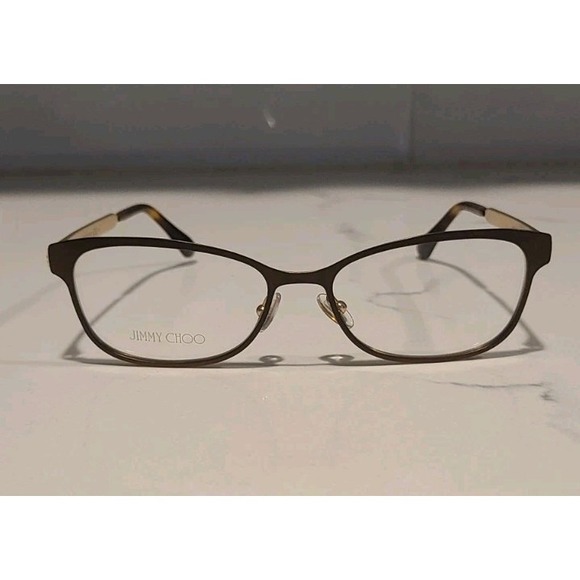 Jimmy Choo Other - NEW JIMMY CHOO JC 203 41N BROWN HAVANQ RX EYEGLASSES 52-18-140‎